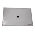 BANTEX TRANSLUCENT DOCUMENT WALLET PP FC HOOK AND LOOP CLOSURE CLEAR