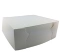 CAKE BOX 12 PLAIN WHITE EA PK 25