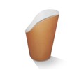 CHIP CUP 16OZ SCOOP KRAFT SLV 50 CTN 1000