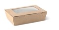 MEDIUM KRAFT LUNCH  WINDOW BOX SLV 50 CTN4