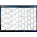 COLLINS WRITERAZE 10600 QC2 EXECUTIVE YEAR PLANNER LAMINATED ROLL UP 500 X 700MM