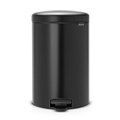 BRABANTIA PEDAL BIN NEWICON 20L MATT BLACK