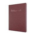 COLLINS APPOINTMENT 140P78 EARLY EDITION DIARY DAY TO PAGE A4 BURGUNDY