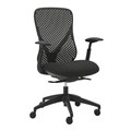 BURO AXON OFFICE CHAIR WITH ARMS BLACK