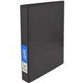 BANTEX INSERT RING BINDER PP 2D 38MM A4 BLACK