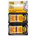 POSTIT 680SH2 SIGN HERE FLAGS YELLOW TWIN PACK 100