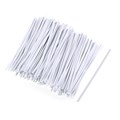 4 PLASTIC TWISTIES WHITE PK 1000