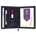 DEBDEN EXECUTIVE PORTFOLIO ZIP CLOSURE PU A4 BLACK