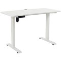 MONDO ELECTRIC SITSTAND DESK 1200 X 600MM WHITE