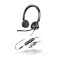 HP POLY BLACKWIRE 3325 STEREO MS TEAMS CERTIFIED USBC H EADSET 35MM PLUG USBCA BLACK