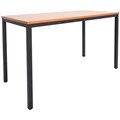 RAPIDLINE STEEL FRAME DRAFTING HEIGHT TABLE 1500 X 750 X 900MM BEECH