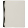 MARBIG DISPLAY BOOK REFILLABLE 20 POCKET A4 GREY