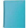 MARBIG DISPLAY BOOK REFILLABLE 20 POCKET A4 MARINE