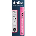 ARTLINE LIQUID CHALK DRY WIPE PINK