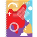 CUMBERLAND 2025 SPIRAL STUDENT DIARY WEEK TO VIEW A5 MULTICOLOURED