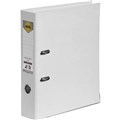 MARBIG LINEN LEVER ARCH FILE PE 75MM A4 WHITE