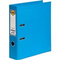 MARBIG LINEN LEVER ARCH FILE PE 75MM A4 SKY BLUE