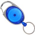 REXEL ID RETRACTABLE SNAP LOCK KEY HOLDER REEL BLUE