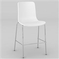 DAL ACTI CHAIR 4LEG LOW BARSTOOL CHROME FRAME