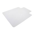 FLOORTEX CHAIRMAT KEYHOLE HARDFLOOR PVC 900 X 1210MM CLEAR