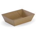 ECO KRAFT TRAY 1  130 X 91 50MM SLV50 CTN500