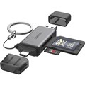 COMSOL USBC AND USBA SD CARD READER BLACK
