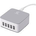 COMSOL 5 PORT USB DESKTOP CHARGER 8A 40W GREY