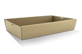 CATERING TRAY LGE KRAFT 80MM  CTN 50