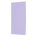 COLLINS BELMONT SLIMLINE 377PV55 DIARY WEEK TO VIEW PORTRAIT LILAC