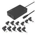 COMSOL UNIVERSAL LAPTOP CHARGER WITH 11 TIPS 90W BLACK