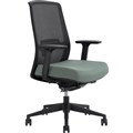 DAL JIRRA SIDE CONTROL SYNCHRO HIGH MESH BACK ARMS BLACK BACK CLOUD SEAT