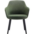 RAPIDLINE ASPEN 4 LEG TUB CHAIR OLIVEBLACK