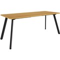 RAPIDLINE ETERNITY MEETING TABLE 1800 X 750MM BEECHBLACK