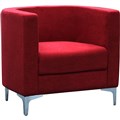 MIKO SINGLE SEATER SOFA CHAIR BURGUNDY