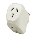 ITALPLAST POWER DOUBLE ADAPTOR WHITE
