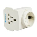 ITALPLAST POWER INTERNATIONAL TRAVEL ADAPTOR WHITE