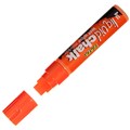 TEXTA JUMBO LIQUID CHALK MARKER WET WIPE CHISEL 15MM ORANGE