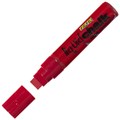TEXTA JUMBO LIQUID CHALK MARKER WET WIPE CHISEL 15MM RED