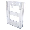 DEFLECTO LITLOC BROCHURE HOLDER A5 CLEAR