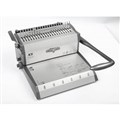 GOLD SOVEREIGN MGSX5 MANUAL BINDING MACHINE PLASTICWIRE COMB GREY