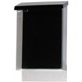 DEFLECTO WATERPROOF OUTDOOR BROCHURE DISPLAY BOX A5 CLEARBLACK