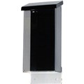DEFLECTO WATERPROOF OUTDOOR BROCHURE DISPLAY BOX DL CLEARBLACK