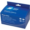 AF PHONECLENE PHONE WIPES ANTIBACTERIAL PACK 100