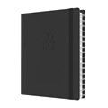 COLLINS PLAN AND NOTE PRO PNP85U98 DIARY WEEK TO VIEW A5 CHARCOAL
