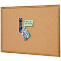 QUARTET CORKBOARD 900 X 600MM OAK FRAME