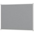 QUARTET PENRITE FELT BULLETIN BOARD 900 X 600MM GREY