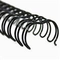 GOLD SOVEREIGN WIRE BINDING COMB 34 LOOP 12MM A4 BLACK BOX 100