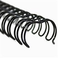 GOLD SOVEREIGN WIRE BINDING COMB 34 LOOP 9MM A4 BLACK BOX 100