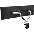 CUTLASS DOUBLE MONITOR ARM WHITE