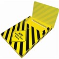 BRADY SDS SAFETY DATA SHEET BOX WALLMOUNTED BLACKYELLOW